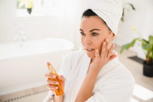 Utilisation d'huile anti-âge