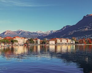 Genève vue du lac
